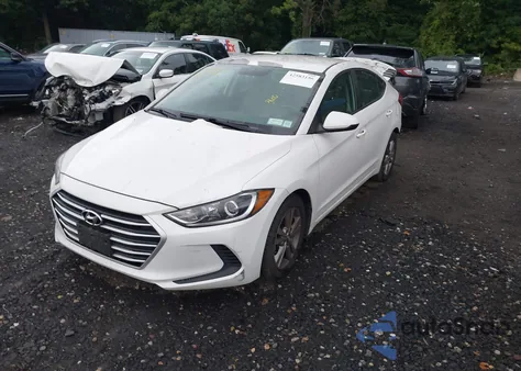 2017 Hyundai Elantra Se из США, поврежденный, VIN 5NPD84LF9HH186556